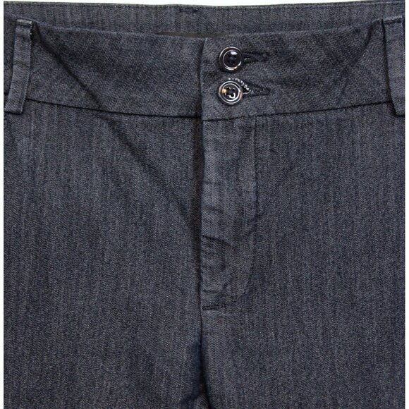 Lee Regular Fit Dress Pants sz 16 Short Grey Jeans Formal Straight Leg Mid Rise - Picture 2 of 8